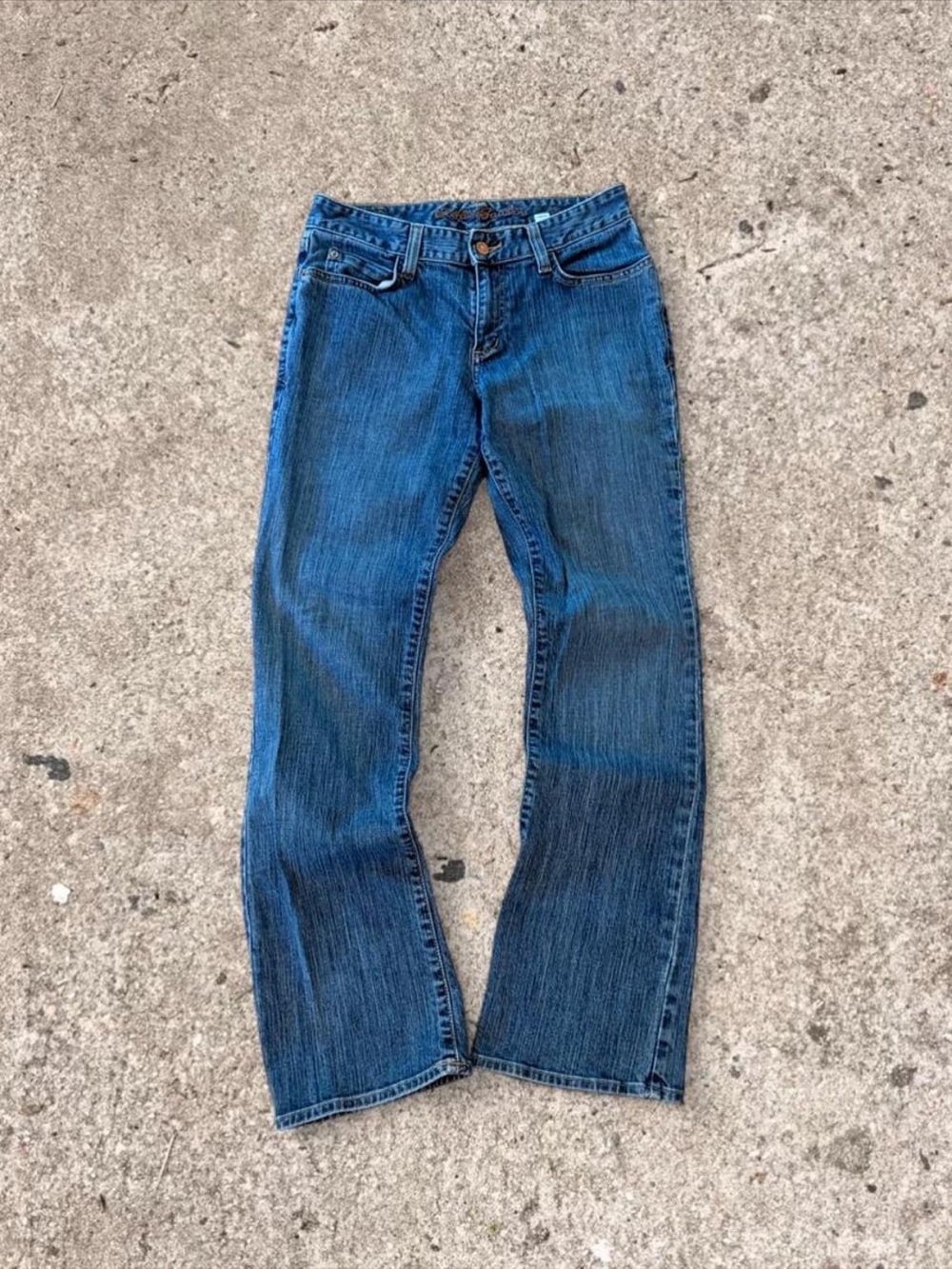 Classic Blue Women's Jeans - Casual Straight Leg